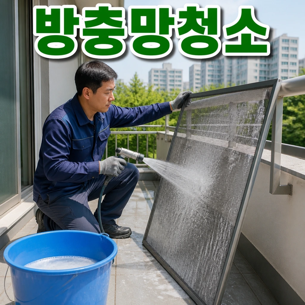 대전광역시 청소상담신청 - 방충망청소 관련 상담 안내 이미지