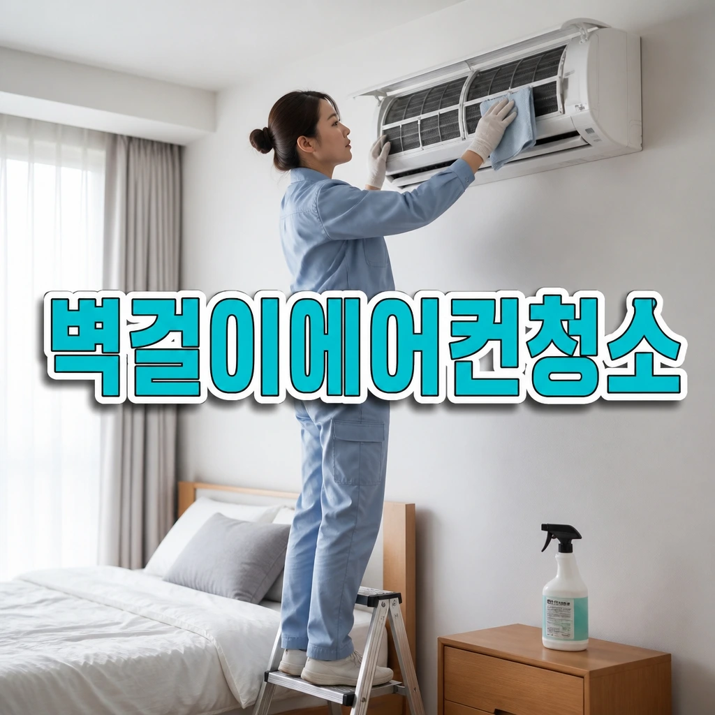 대전광역시 청소상담신청 - 벽걸이에어컨청소 관련 상담 안내 이미지