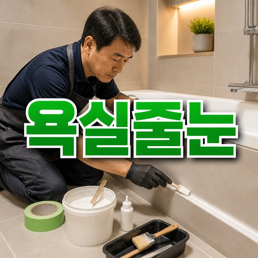 울산광역시 청소상담신청 - 욕실줄눈 관련 상담 안내 이미지