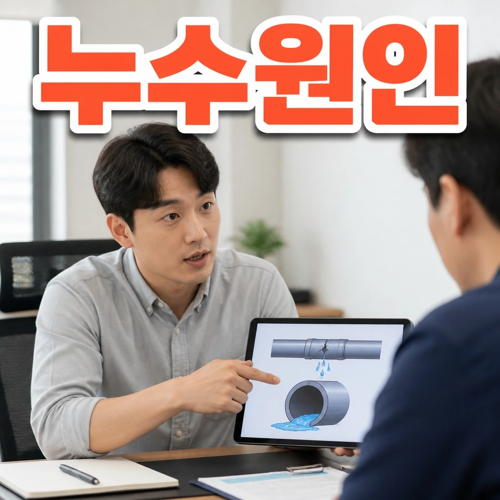 울산광역시 누수수리업체 - 누수원인 관련 상담 안내 이미지