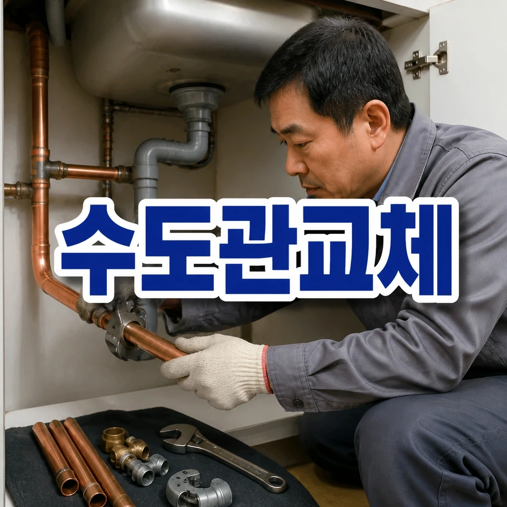 세종특별자치시 누수수리업체 - 수도관교체 관련 상담 안내 이미지