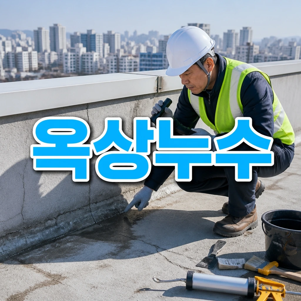 세종특별자치시 누수수리업체 - 옥상누수 관련 상담 안내 이미지